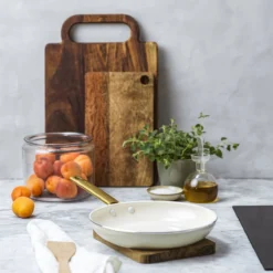 Padova<br> 10pc Cookware Sets, Cream White -Chic Kitchen Utensils CC008212 001 Padova 10PC COOKWARE SETS CREAM WHITE 4 5f0bb5b6 7167 41d6 9e36 a4b4fc9d18a4