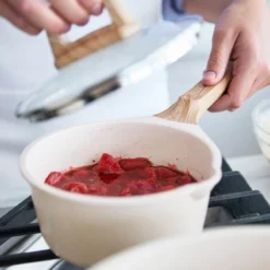 GreenLife Arte<br> 8pc Cookware Set, Cream With White Speckle -Chic Kitchen Utensils CC008534 001 Arte GreenLife Arte 8PC Cookware Set Cream with White Speckle 10 90b2315f 3d9f 48b4 9abf 27ed014c2b13