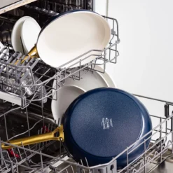 Padova<br> 2pcs Cookware Set, Oxford Blue - 26 & 30 Cm -Chic Kitchen Utensils CC008964 102 Padova GREENPAN PADOVA 2 PCS COOKWARE SET OXFORD BLUE 4 c210027b 7fec 472d 8576 1ffde834a110