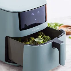 Bistro<br> XXL Coloured Air Fryer - Smokey Sky Blue -Chic Kitchen Utensils CC009006 001 Air Fryer Bistro Airfyer 7 2L Smokey Sky Blue 6 eac79529 aa54 441e 93d2 2cb72490297d