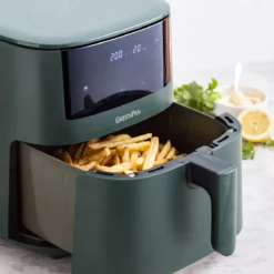 Bistro<br> XXL Coloured Air Fryer - Pine Green 18 Bistro<br> XXL Coloured Air Fryer - Pine Green -Chic Kitchen Utensils CC009007 001 Air Fryer Bistro Airfryer 7 2L Pine Green 9 bcd654eb 759e 4aa8 97d3 b91640d55350