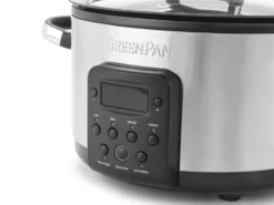 Bistro Slow Cooker<br> Stainless Steel, 3.7L -Chic Kitchen Utensils CC009535 001 Slow Cooker GP BIST Slow Cooker 3 7L Stainless Steel v AU 3 962b8b25 c329 495c bfa3 07946b2aa6ef scaled