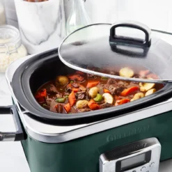 Slow Cooker<br> Pine Green, 6L -Chic Kitchen Utensils GP SlowCooker Pine EU 01 1200x1200 a329e4e