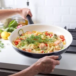 GreenPan Rio 13.5" Great Big Frypan With Helper Handle Black -Chic Kitchen Utensils GUEST 0e29304c 18ba 40cf 844a 3e9cd72bffe6