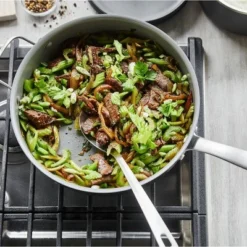 GreenPan Chatham Ceramic Non-Stick Covered Helper Handle Skillet 5qt Gray 6 GreenPan Chatham Ceramic Non-Stick Covered Helper Handle Skillet 5qt Gray -Chic Kitchen Utensils GUEST 23afe90b 3c44 4eb5 8ac4 6d27a389b358