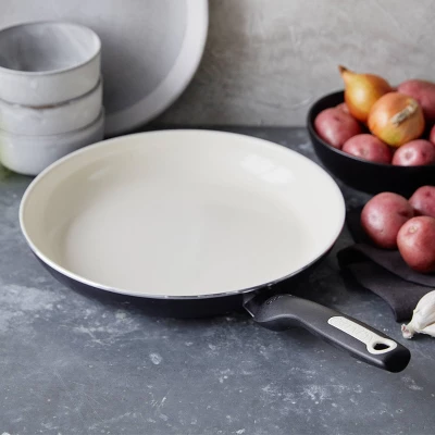 GreenPan Rio 12" Ceramic Non-Stick Frying Pan Black 1 GreenPan Rio 12" Ceramic Non-Stick Frying Pan Black