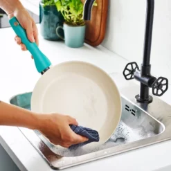 GreenPan Rio 3pk Frypan Set Turquoise -Chic Kitchen Utensils GUEST 49f00f00 8722 4e6c bab9 44063c9eb2a6