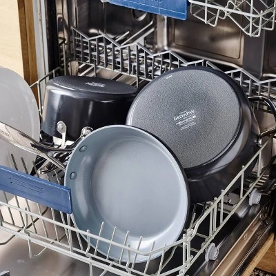 GreenPan Valencia Pro 4.5qt Saute Pan With Helper Handle & Lid Black 7 GreenPan Valencia Pro 4.5qt Saute Pan With Helper Handle & Lid Black - Image 7