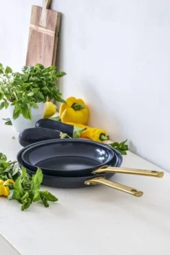 Padova<br> 2pcs Cookware Set, Black - 26 & 30 Cm