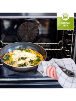 GreenPan Torino Healthy Ceramic Non-Stick 28 Cm Skillet With Lid -Chic Kitchen Utensils QEFQR SQ4 0000000088 NO COLOR SLd2