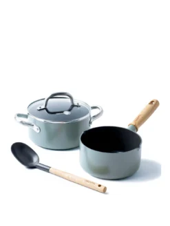 GreenPan Mayflower Healthy Ceramic Non-Stick 3-Piece Pan Set