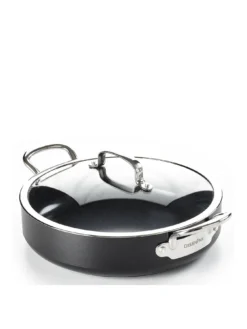 GreenPan Barcelona Black Ceramic Non-stick 30cm/4.8 Litres Skillet With Lid