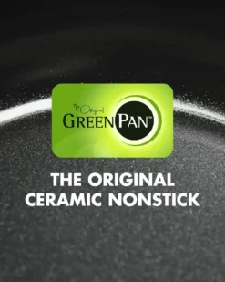 GreenPan Barcelona Black Ceramic Non-stick 18cm/2.1 Litres Casserole With Lid -Chic Kitchen Utensils UUU5R SQ7 0000000004 BLACK DVvP